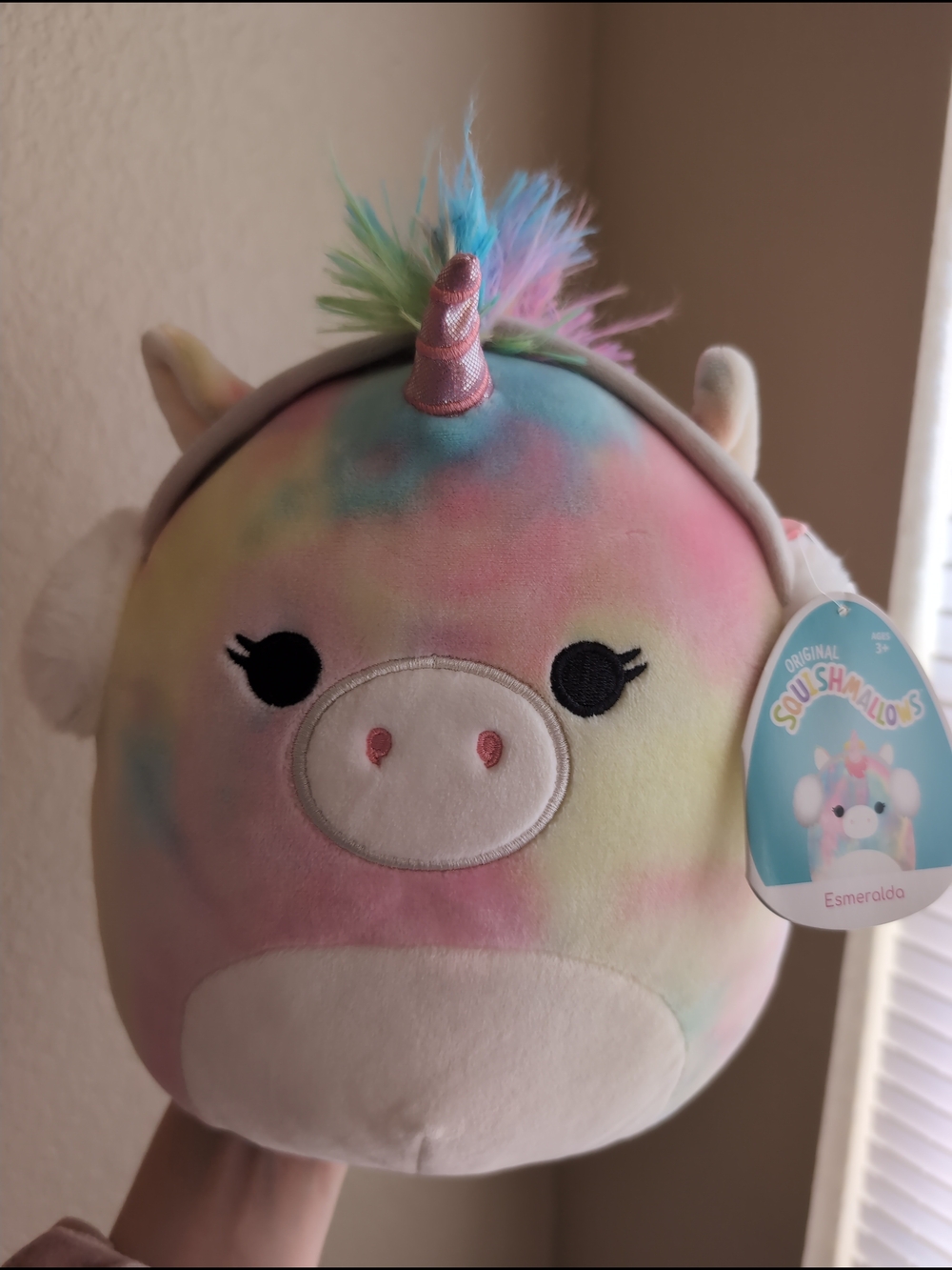 NWT Squishmallows Esmeralda 8 Inch Plush